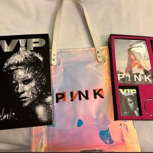 P!nk swag bag from the Summer Carnival tour 2023.